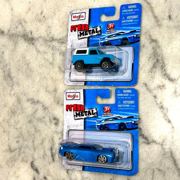 Maisto Toys Maisto Fresh Metal Diecast 38 Scale Model Truck Car 2 New Mini Toy Cars Poshmark